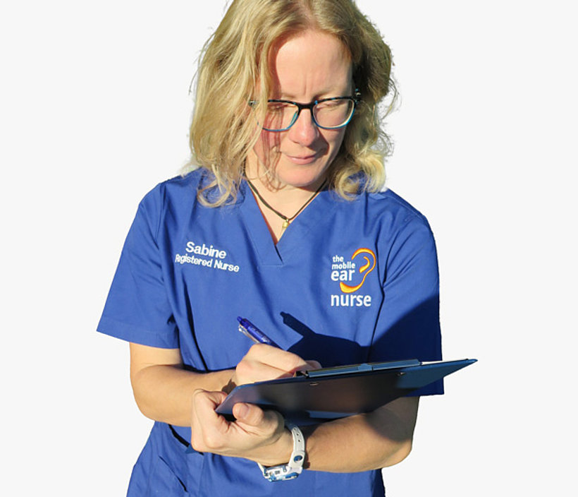 Sabine Hellenbrand Sabine, your Mobile Ear Nurse in Leeston, Dunsandel, Rakaia, Southbridge, Rolleston, Burnham, and Lincoln.